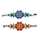 Maya Guatemala hand made flower bracelets 