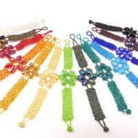 Crystal Flower Bracelet - Assorted Colors