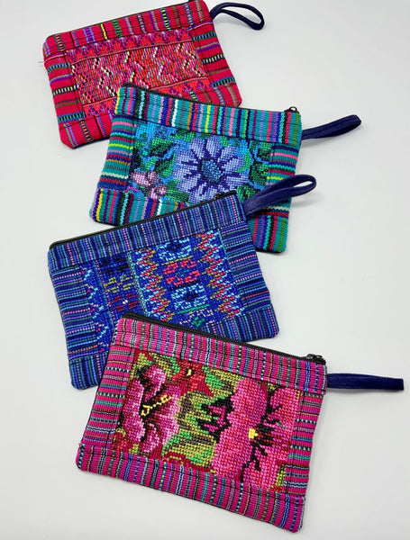 Frame Pouch - Assorted Huipil
