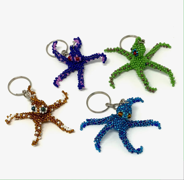 Keychain Octopus Small- Assorted