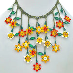 Floracita vine necklaces handmade in Guatemala, beaded
