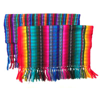 Shawl - Assoted Bright Stripes