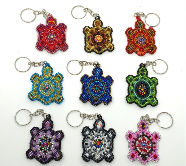 Keychain Turtle Flat - Assorted Colors